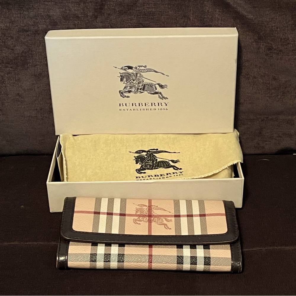 Authentic Burberry Wallet